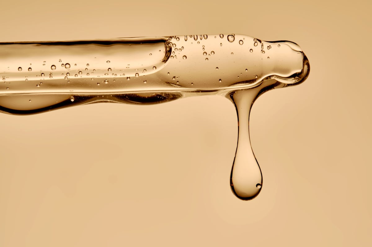 Close-up of a kief-dusted cannabis concentrate